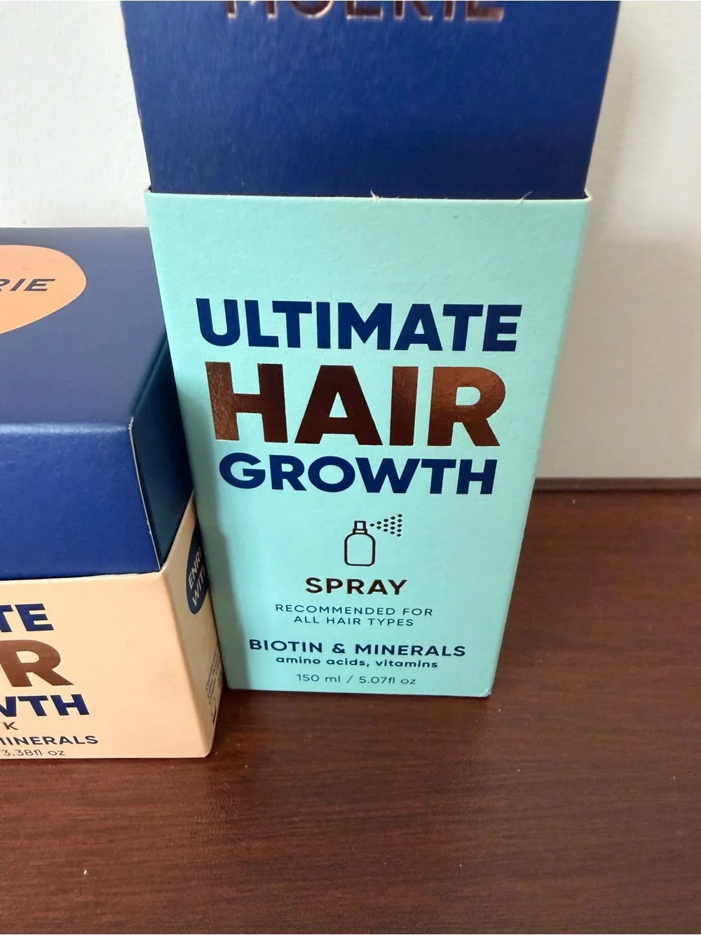 Ultimate Hair Growth Mask & Spray - Blue/Peach